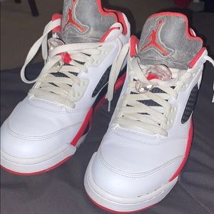 Jordan 5s fire reds